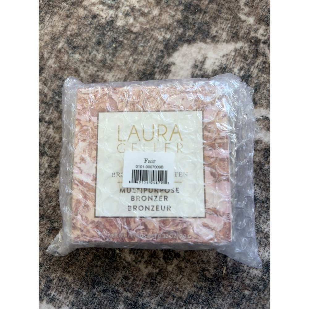 New Laura Geller Baked Bronze N Brighten Multipurpose Bronzer Fair .32 oz